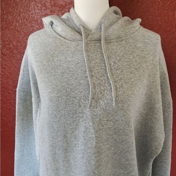 Cozy Gray Hoodie Sweatshirt - Picture 2 of 9